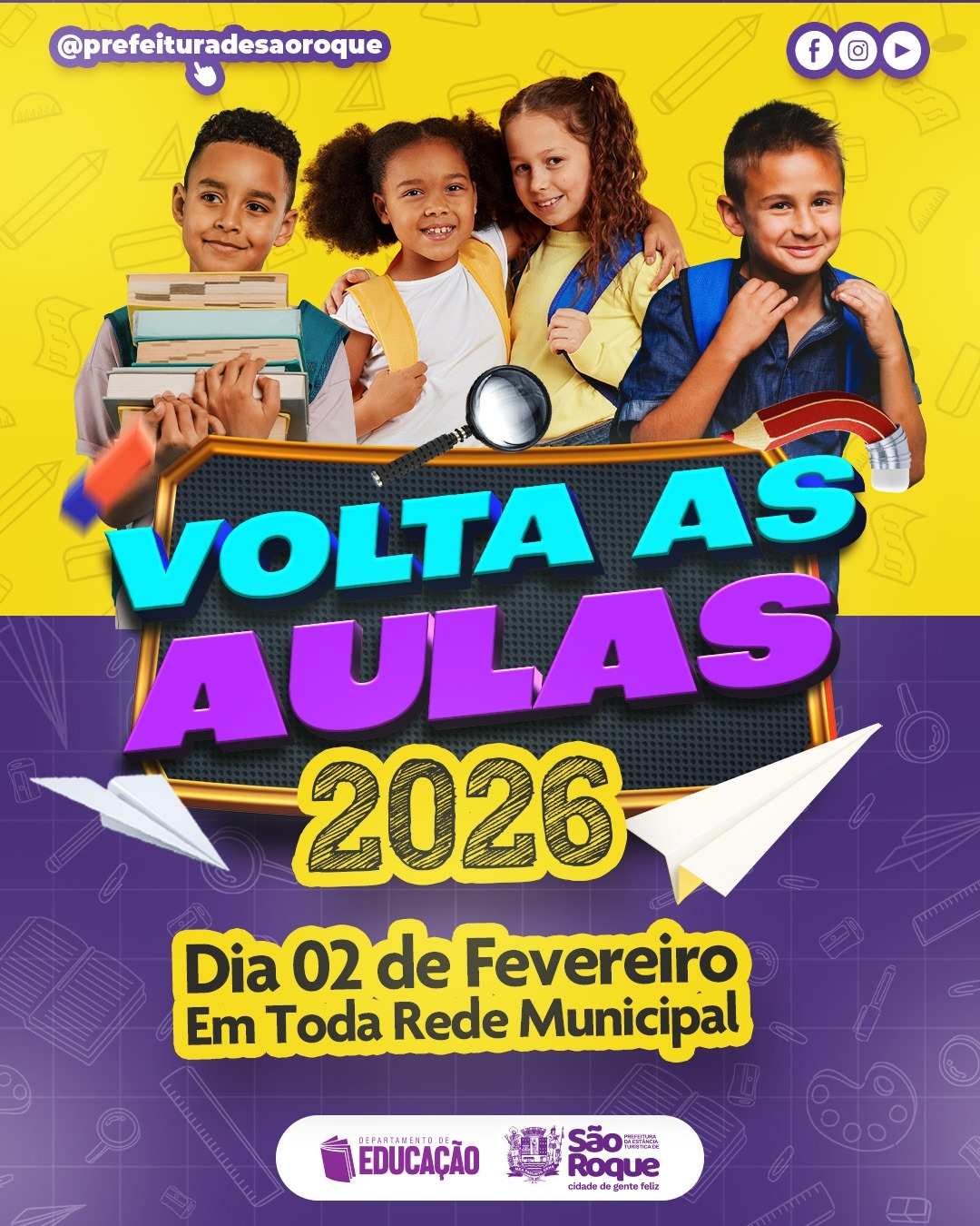 Popup Volta às Aulas 2026